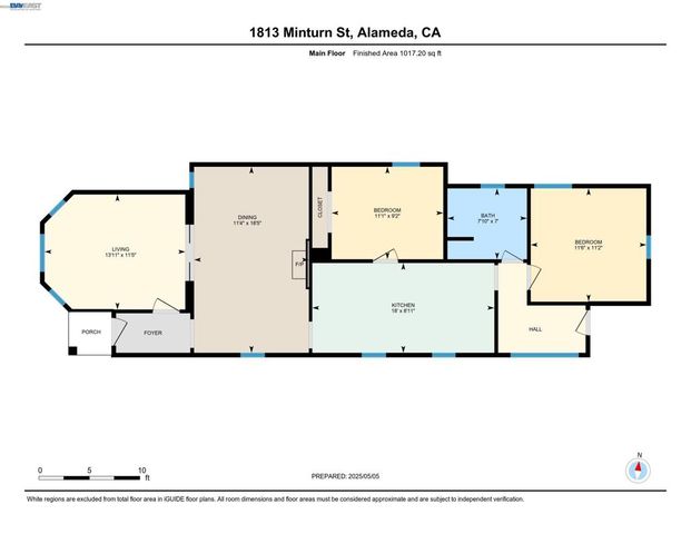 1813 Minturn St, Alameda, CA 94501