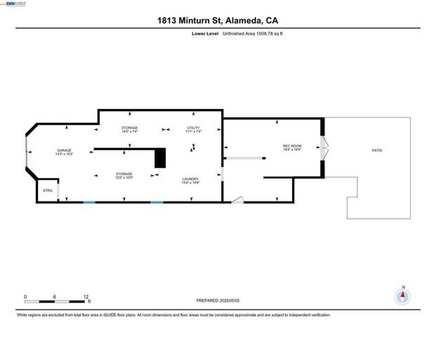 1813 Minturn St, Alameda, CA 94501