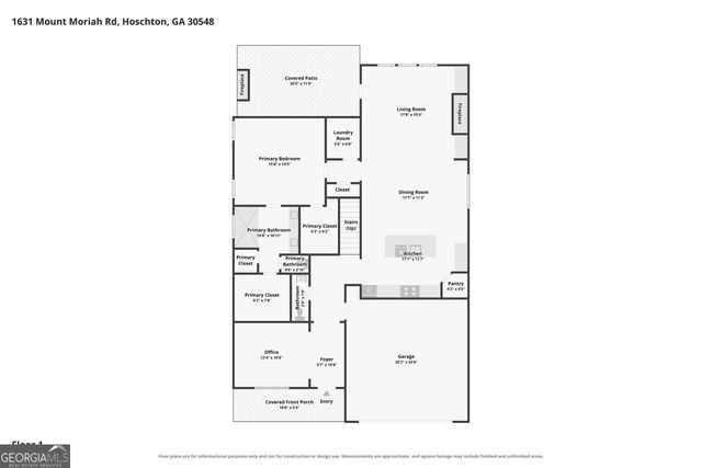1631 Mount Moriah Road, Hoschton, GA 30548