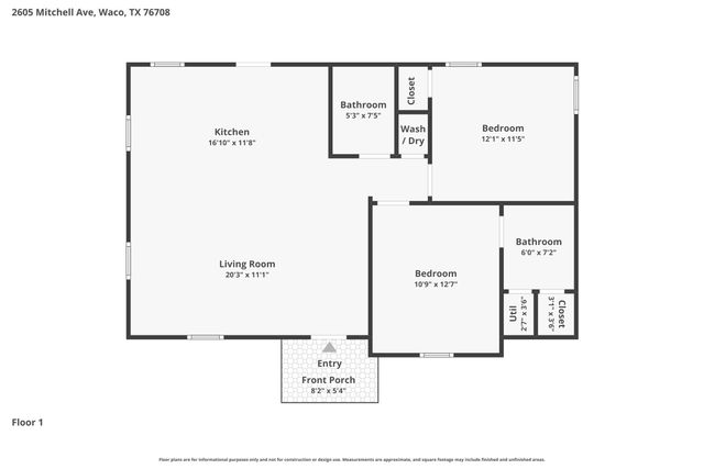 2605 Mitchell Avenue, Waco, TX 76708