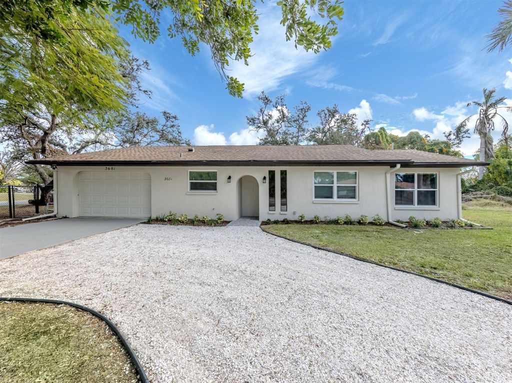 Image 1 of property listing at 3681 SHAMROCK DRIVE, Venice, FL 34293