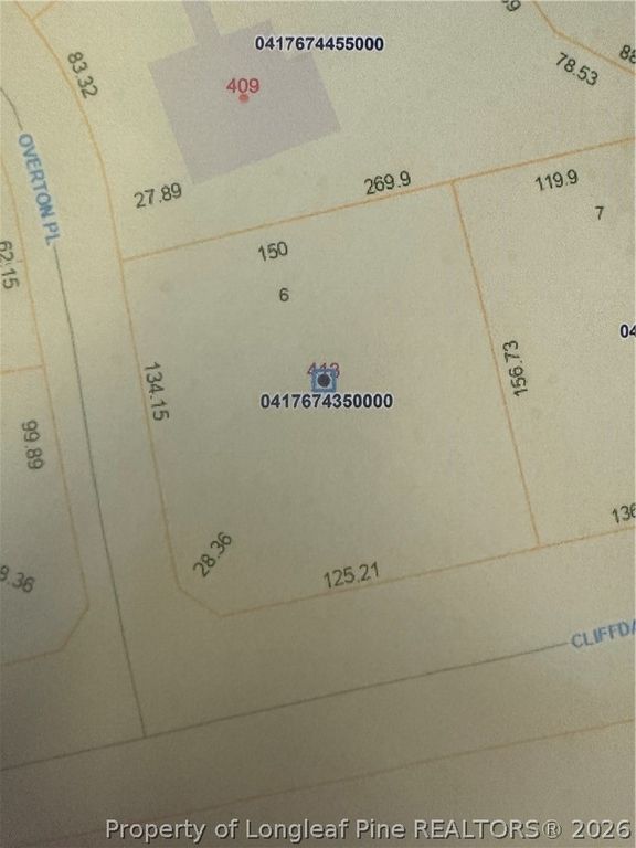 413 Overton Place, Fayetteville, NC 28303 — exterior