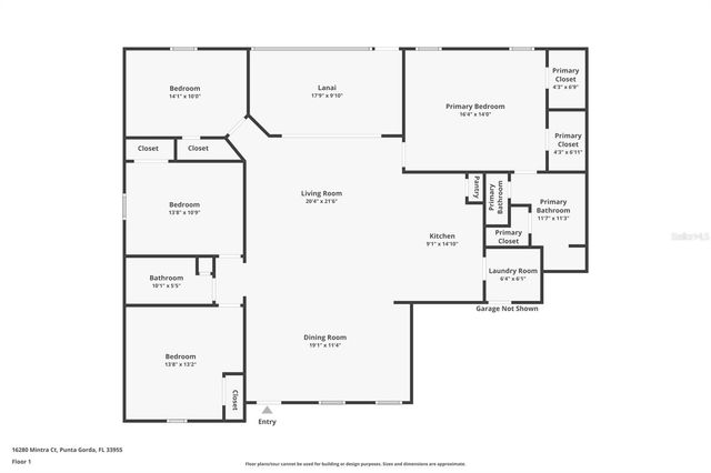 16280 MINTRA COURT, Punta Gorda, FL 33955