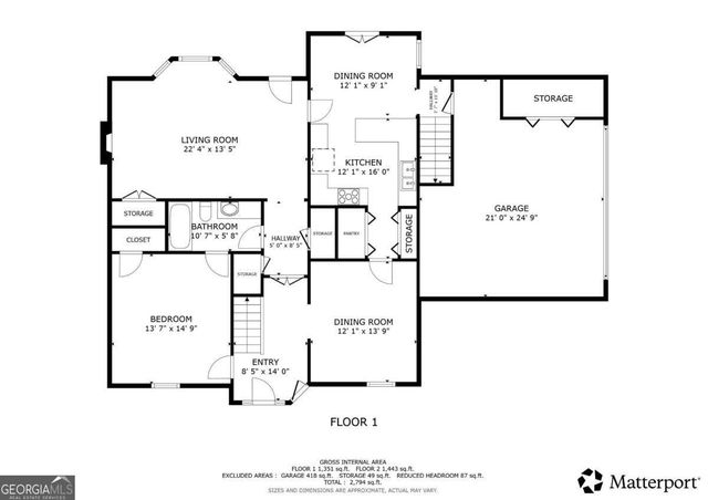 573 N Palisades Circle SE, Marietta, GA 30067