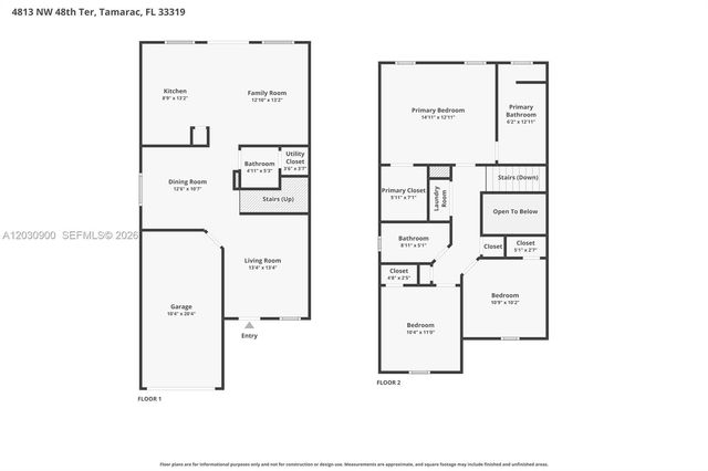 4813 NW 48th Terrace, Tamarac, FL 33319