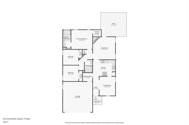 812 Northcreek BLVD, Leander, TX 78641