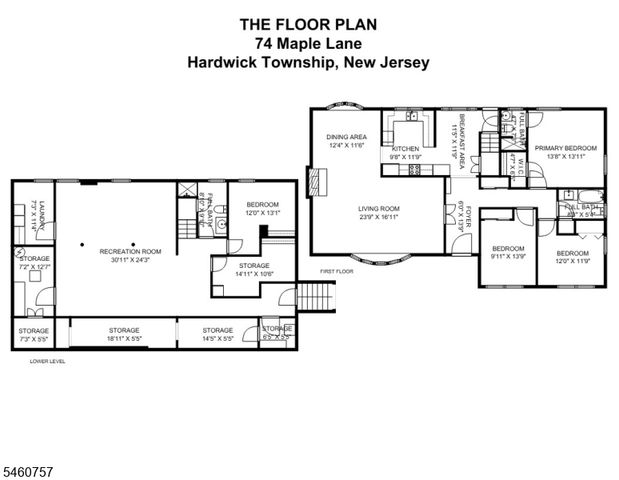 74 Maple Ln, Hardwick Twp., NJ 07825
