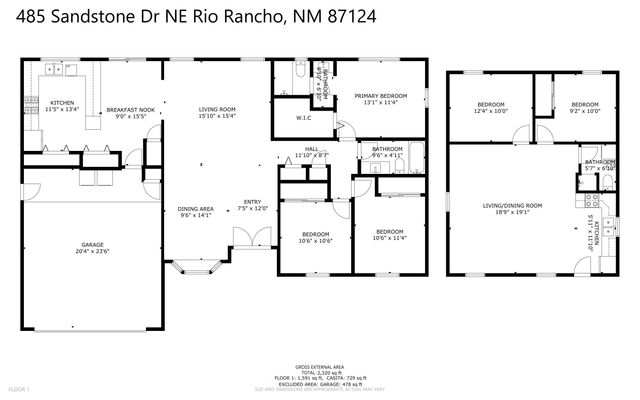 485 SANDSTONE Drive NE, Rio Rancho, NM 87124
