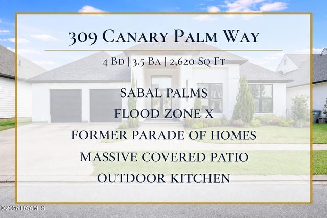 309 Canary Palm Way, Youngsville, LA 70592
