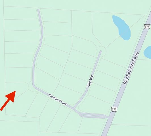 Lot 7 Block A Sienna Court, Tioga, TX 76271