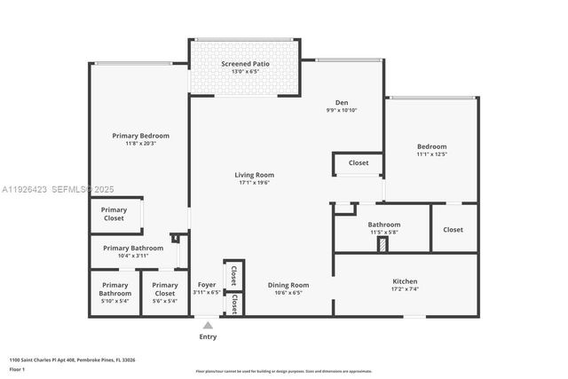 1100 Saint Charles Pl 310, Pembroke Pines, FL 33026
