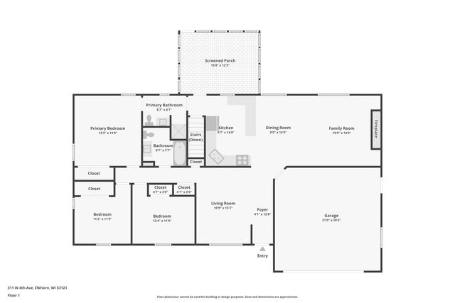 311 W 4th AVENUE, Elkhorn, WI 53121