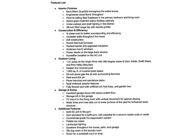 151 S RANCHO SANTE FE, Virgin, UT 84779