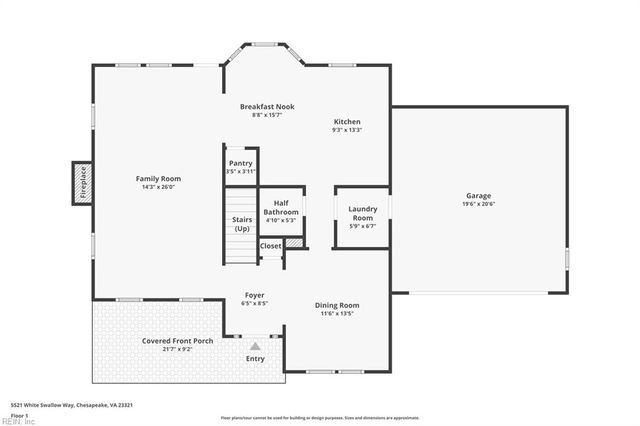 5521 White Swallow WAY, Chesapeake, VA 23321