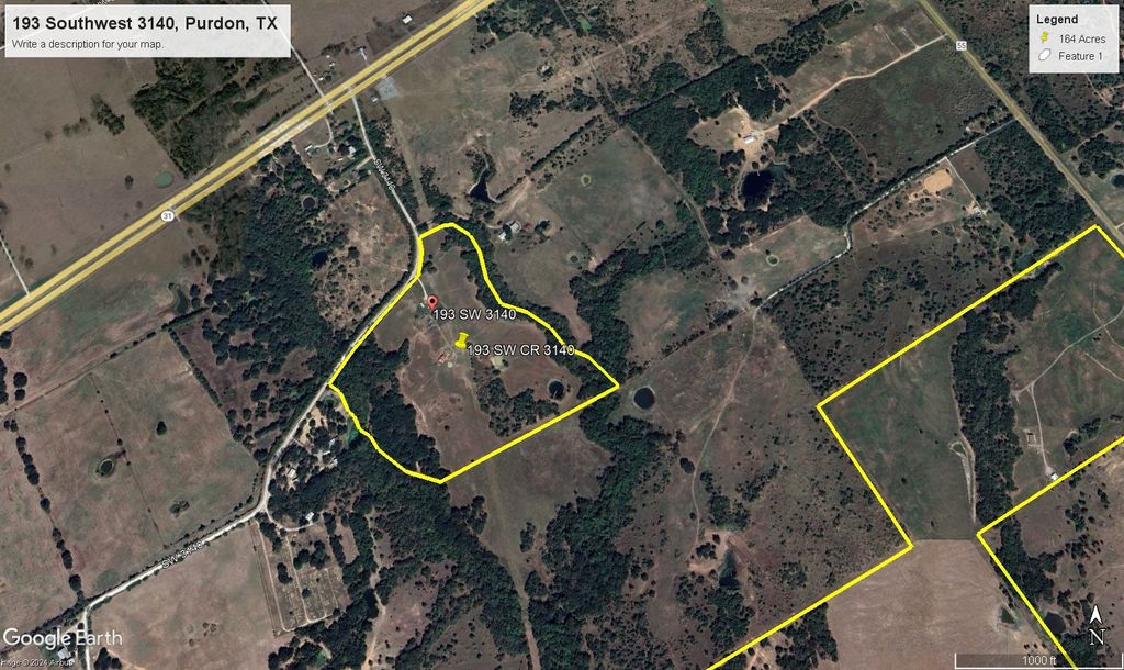 193 SW County Road 3140, Purdon, TX 76679