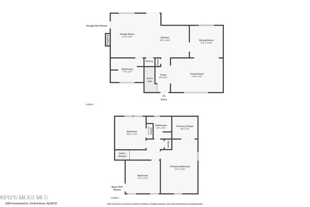 2209 Crestwood Drive, Forked River, NJ 08731