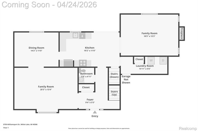 8750 Williamsport Drive, White Lake Charter Township, MI 48386