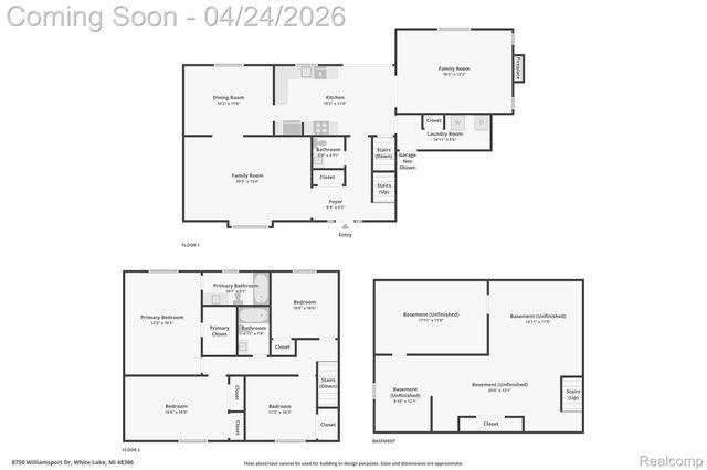 8750 Williamsport Drive, White Lake Charter Township, MI 48386