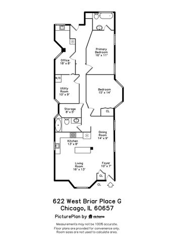 622 W Briar Place G, Chicago, IL 60657