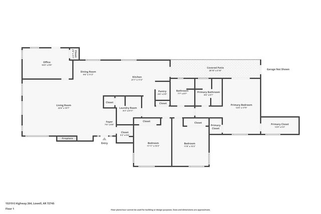 15319 E Hwy 264, Lowell, AR 72745