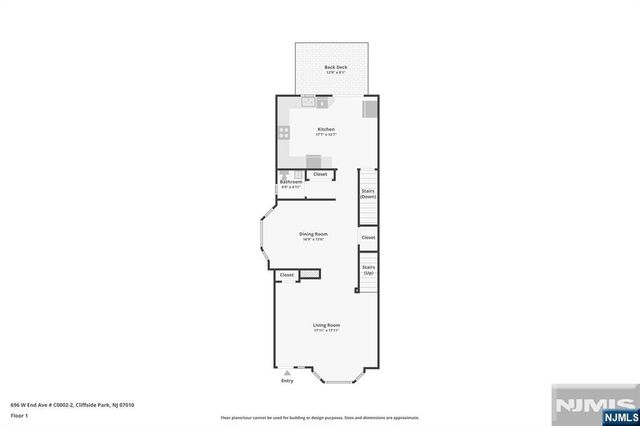 696 West End Avenue 2, Cliffside Park, NJ 07010
