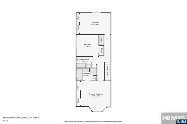 696 West End Avenue 2, Cliffside Park, NJ 07010