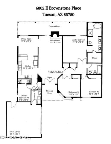 6802 E Brownstone Place, Tucson, AZ 85750
