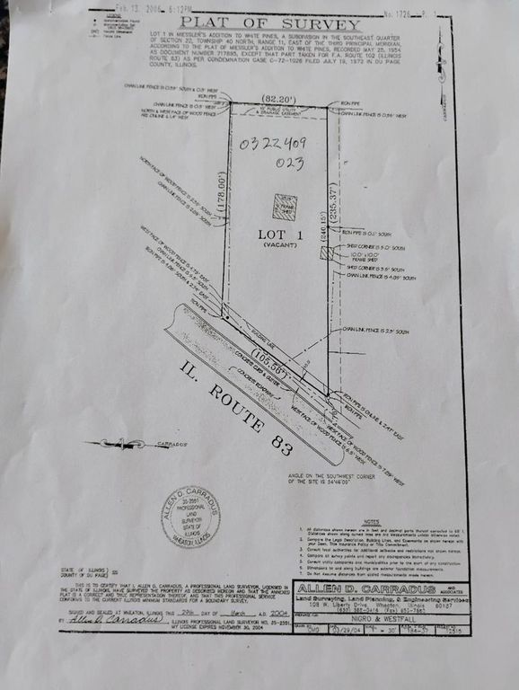 17w174 LOT 1 Woodland Avenue, Bensenville, IL 60106