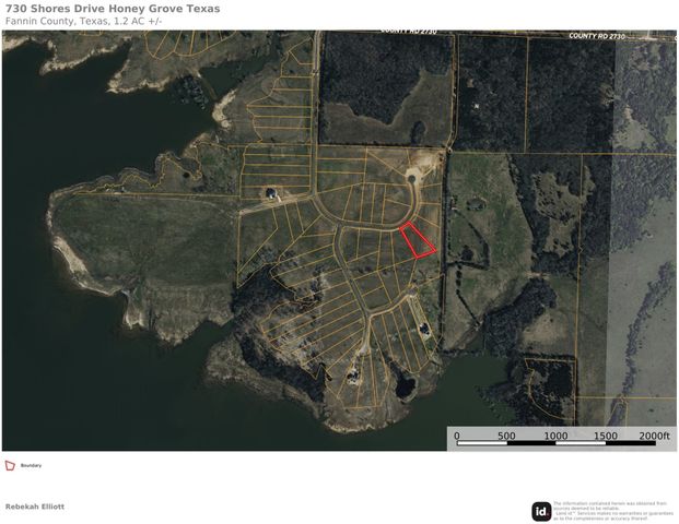 730 Shores Drive, Honey Grove, TX 75446