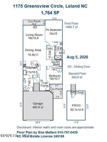 1175 Greensview Circle, Leland, NC 28451