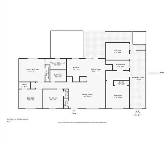 5681 TULIP AVENUE, Orlando, FL 32839