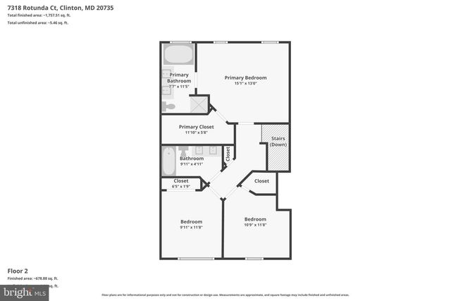 7318 ROTUNDA CT, Clinton, MD 20735