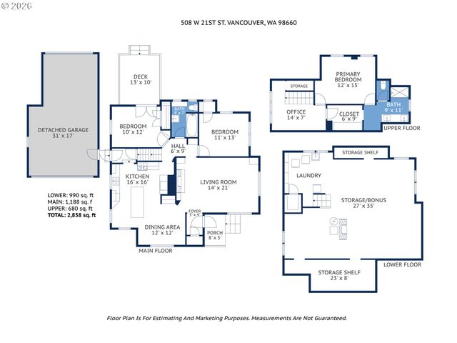508 W 21ST St, Vancouver, WA 98660