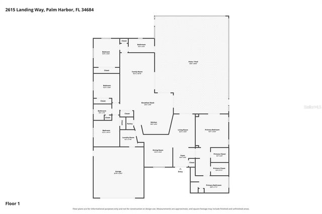 2615 LANDING WAY, Palm Harbor, FL 34684