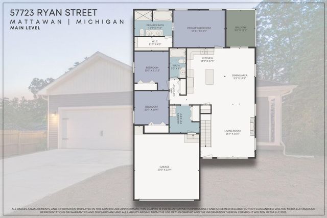 57723 Ryan Street, Mattawan, MI 49071