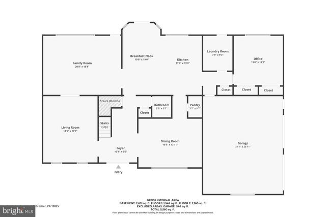 1716 SAINT GEORGES RD, Dresher, PA 19025