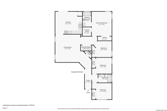 3140 SPARROW VIEW CT, New Braunfels, TX 78130