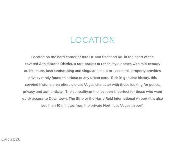 500 Shetland Road, Las Vegas, NV 89107