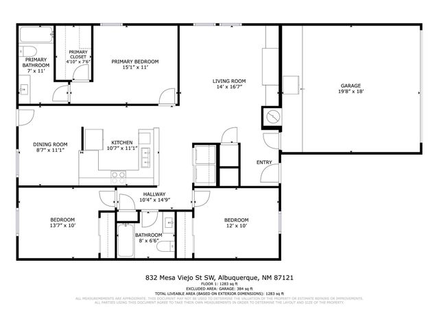 832 Mesa Viejo Street SW, Albuquerque, NM 87121