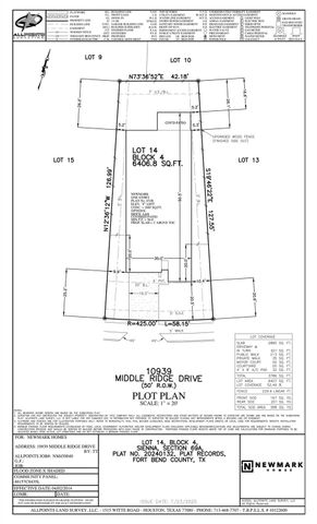 10939 Middle Ridge Drive, Missouri City, TX 77459