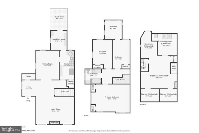 412 ROSEBANK AVE, Baltimore, MD 21212