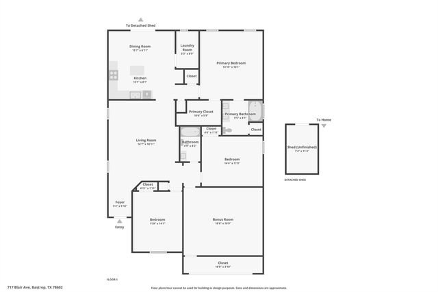 717 Blair Ave, Bastrop, TX 78602