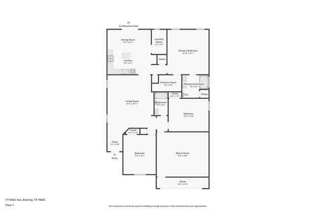 717 Blair Ave, Bastrop, TX 78602