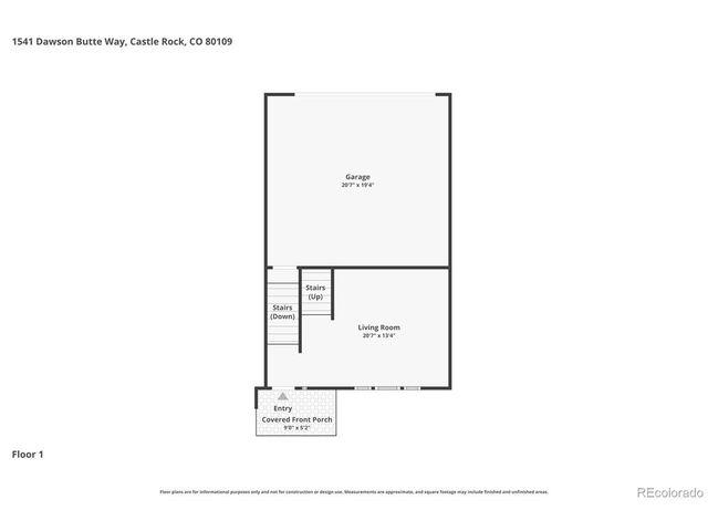 1541 Dawson Butte Way, Castle Rock, CO 80109