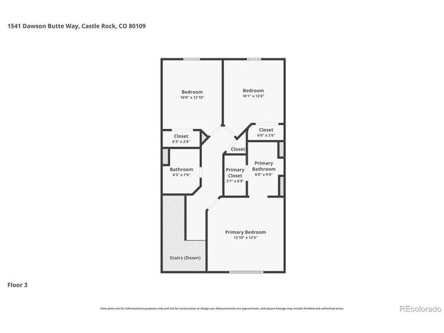 1541 Dawson Butte Way, Castle Rock, CO 80109