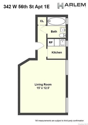 342 W 56th Street 1E, New York (manhattan), NY 10019
