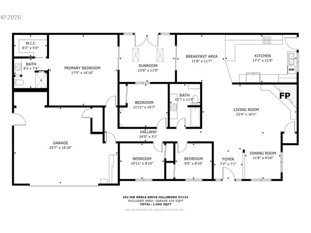 292 Nw MERLE Dr, Hillsboro, OR 97124
