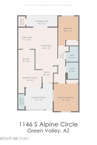 1146 S Alpine Circle, Green Valley, AZ 85614