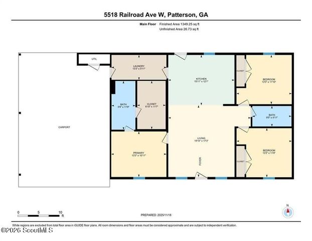 5518 Railroad Avenue W, Patterson, GA 31557