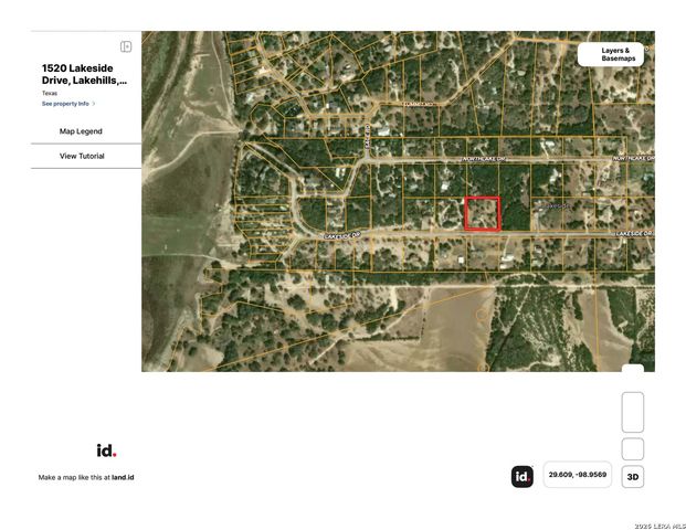 1520 LAKESIDE DR, Lakehills, TX 78063